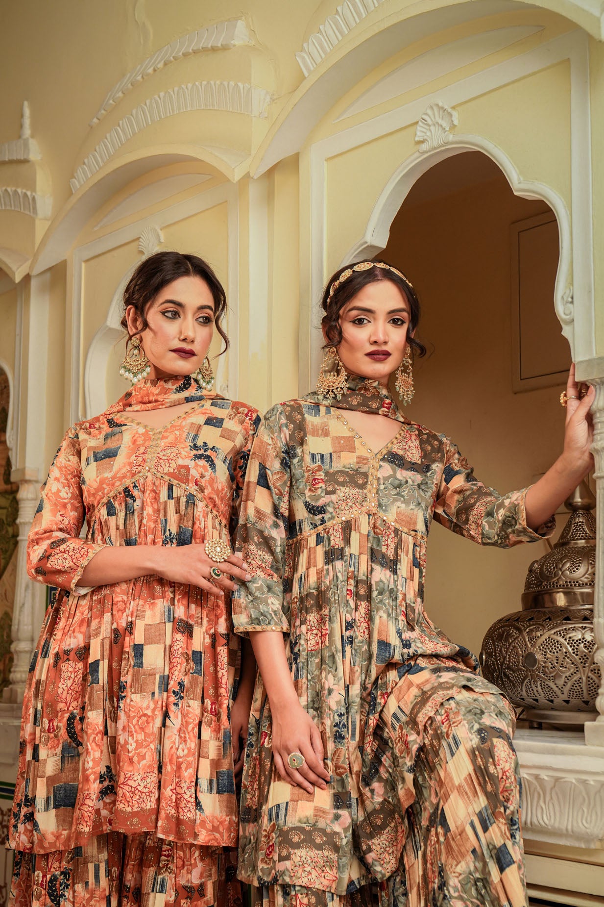 Sharara latest outlet design 2019