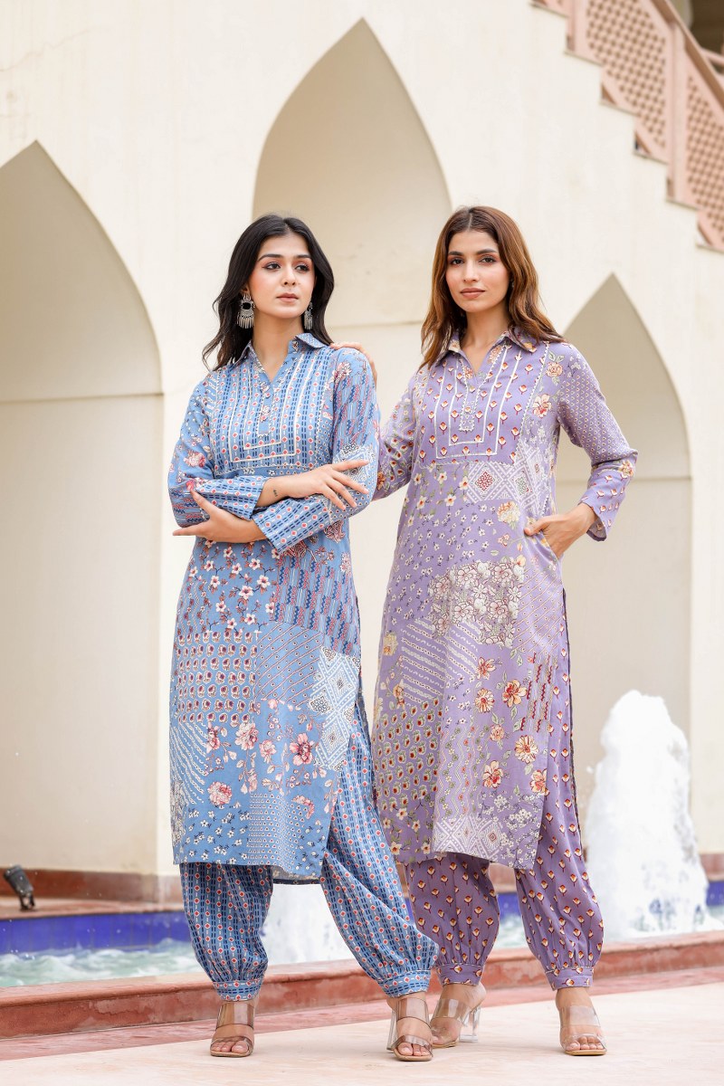 graceful cotton kurta set