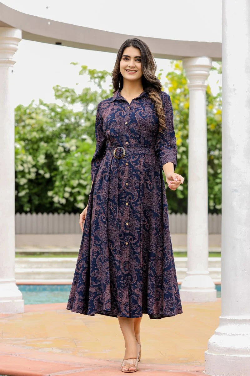  of emeral leafy long gown dress