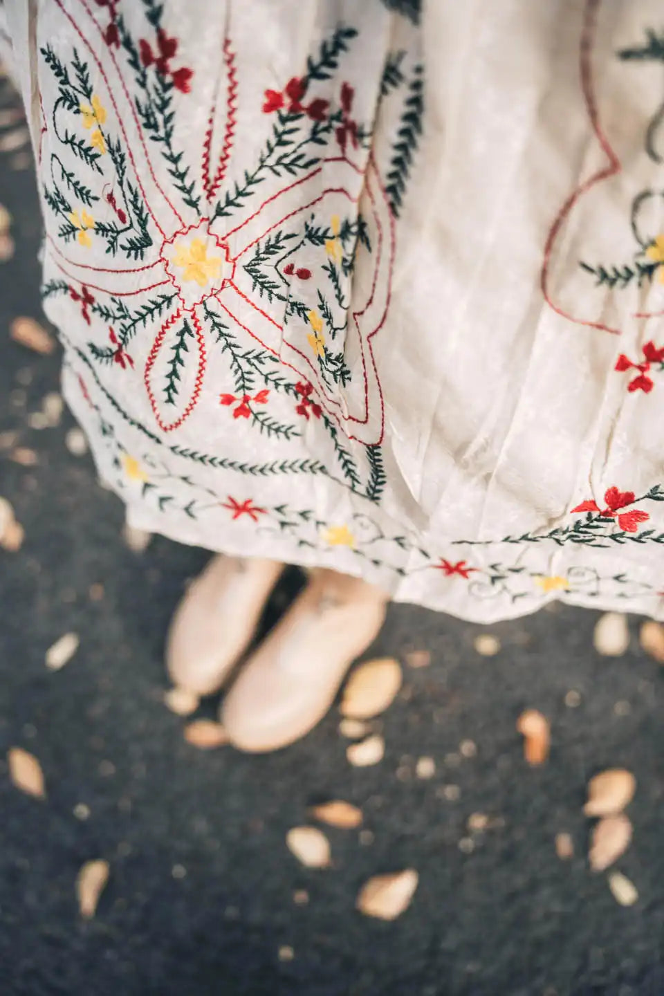 Boho Embroidered Short Dress