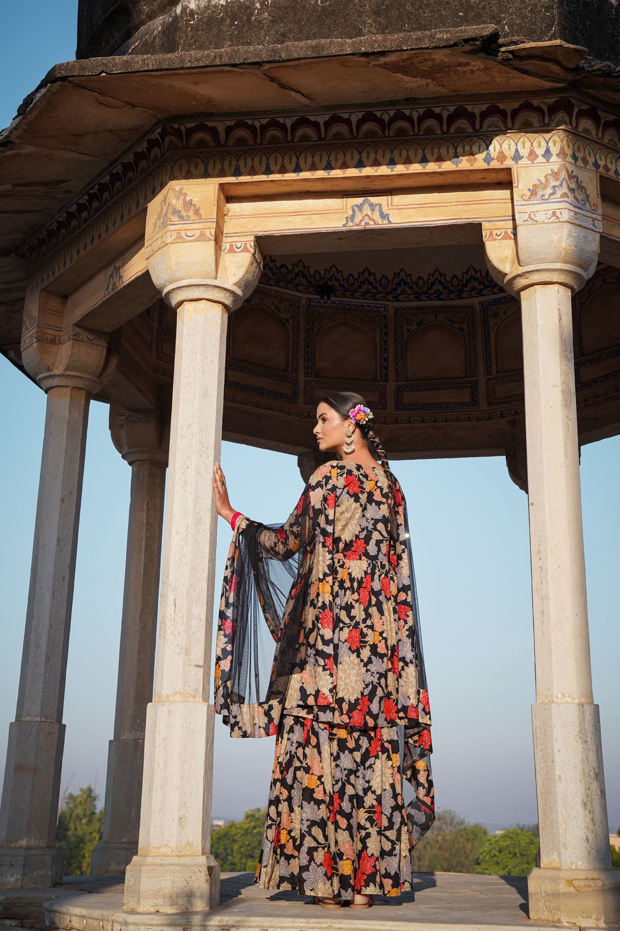 the floral sharara 1