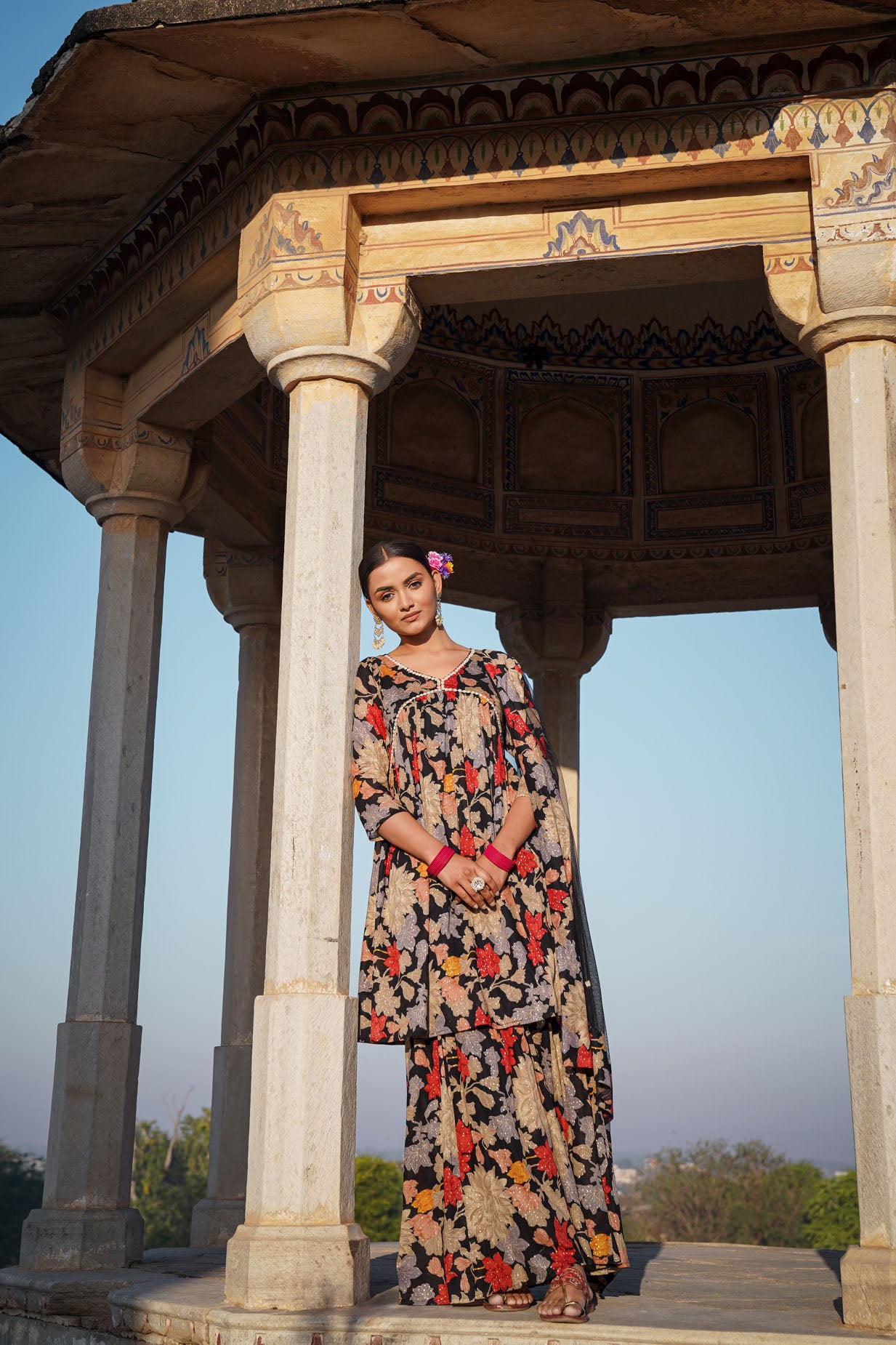 the floral sharara 1